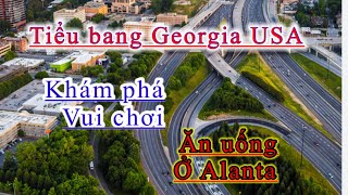 Vui chơi ở Mỹ / cùng khám phá nhà hàng ăn uống , cuộc sống ở Alanta City !