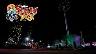 Fright Fest Mazes + Free Paid Attractions at Six Flags Great Adventure’s “Scream Break” 2023!