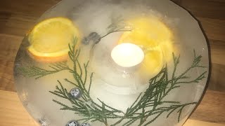 How to make an ice candle holder with Miss Beavan