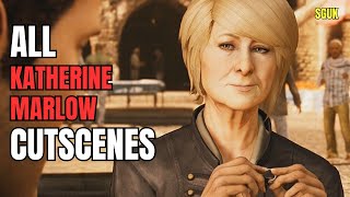 All KATHERINE MARLOW Cutscenes in Uncharted 3 | Rosalind Ayres