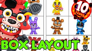 WHAT IS THE BOX LAYOUT FOR THE NEW FNAF MINIS???