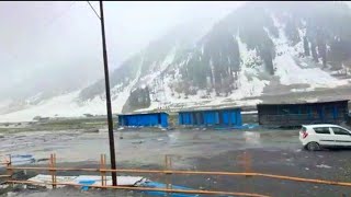 Zojila update || 28 April 2023 || Light Snowfall || no chances of Zojila to open ||  zojila open