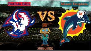 Buffalo Bills vs Miami Dolphins Play by Play Watch Along