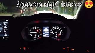 Baleno Alpha 2022 Night Time Interior View