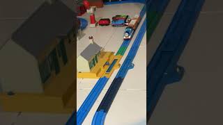 TOMY: Thomas & Friends/Reissue 2002: Thomas: with 6 wheels, Annie & Clarabel test #shorts #thomas