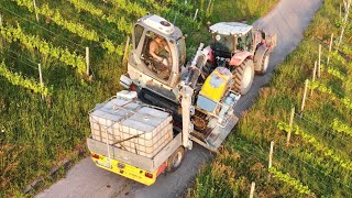 CH 500 beim Weinberg Spritzen 2021 vom Weingut Vollmer