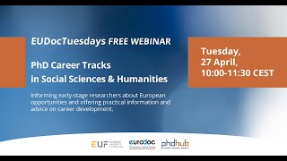 PhD Career Tracks in Social Sciences & Humanities