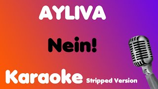 AYLIVA • Nein! • Karaoke (Stripped Version)