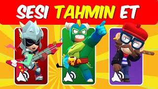 Bu Ses Hangi Brawl Stars Karakterinin ? ⭐🤔(ORTA SEVİYE ZORLUK) Sesinden Karakteri Tahmin Et !!