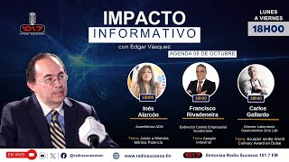 Martes 08 de octubre de 2024 - Impacto Informativo con Edgar Vásquez