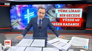 Fox tv canlı Dolar tepe taklak