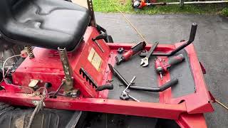 Troy Bilt mustang 50"  RZT50 zero turn (reverse mowing) if no purple wire