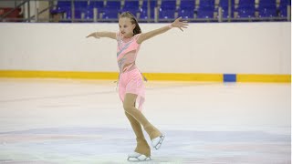 Защитила 2ой спортивный разряд! Босова Алиса, ПП, 9 лет, фигуристка