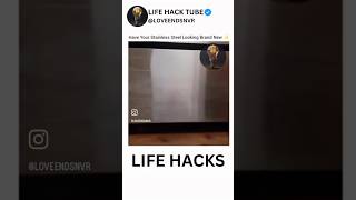 These 2 things will make your stainless steels as new ✨💡#lifehacks #viral #shorts #steel