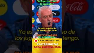 Gustavo Alfaro: "Andamos con lo Puesto" #shorts #copaamerica #copaamerica2024 #futbol #FutbolFrases