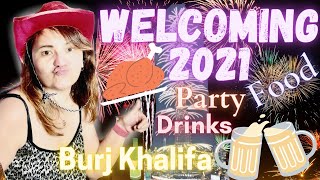 New Year’s Eve in Dubai | Welcoming 2021 | Food | Party | Fireworks | Preparation | Burj Khalifa