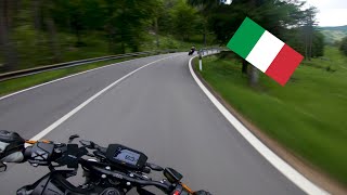 KTM DUKE 790 LEO VINCE RAW | ITALY TO SLOVENIA | 4K