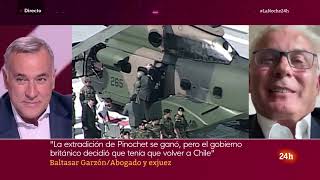 Baltasar Garzón, sobre la figura de Pinochet: "Hay una tendencia hacia el negacionismo.