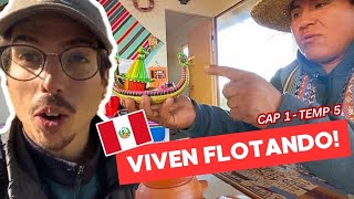 Pueblo ANCESTRAL peruano vive en ISLAS FLOTANTES en el Titicaca🛖 Conocemos la realidad de los UROS🇵🇪