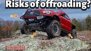 KNOWING the RISKS of offroading | Toyota Tacoma offroad