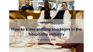 How to solve staffing shortages in the hospitality industry