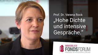 Prof. Dr. Verena Rock: FondsForum-Konferenz 2024 | EventSummary