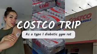 What I get at Costco as a type 1 diabetic gym rat | VLOG