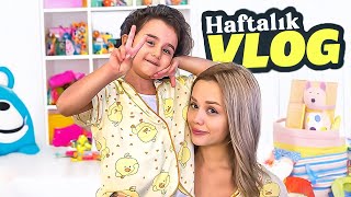 HAFTALIK VLOG | YEDİ GÜN BOYUNCA NELER YAPTIM !? | Gamze Karta Öykü Karta