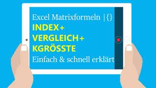 Excel: Die Größten Werte mit Bezeichnung anzeigen wenn mehrere Werte gleich sind