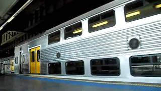 Cityrail R set R13 departing Circular Quay