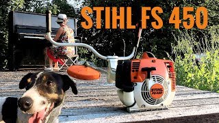 Кусторез STIHL FS 450 | ОБЗОР /Тесты в сравнении с HONDA UMK 435T