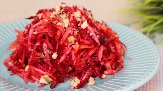 Салат из овощей . Полезный салат без майонеза / Healthy vegetable salad Eng sub