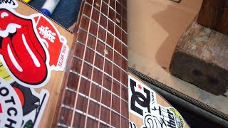 Servis gitar akustik merek tekate/radius ngasal/refred