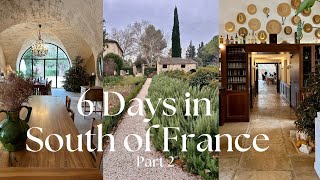 How to spend 6 Days in the South of France -Part 2 | Provence vlog | slow living | travel guide