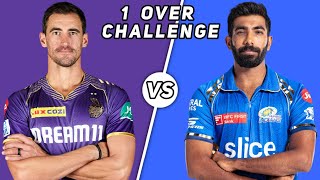 Mitchell Starc vs Jasprit Bumrah 1 Over Challenge In Real Cricket 24