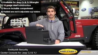 Smittybilt - Security Center Console for Jeep Wrangler