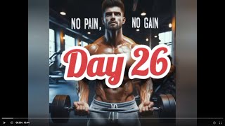 30 Days Arm Workout Challenge_Day 26_ Work out from home with NO EQUIPMENT #fitness #physicallyfit