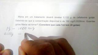 matemática passo a passo fácil técnico em enfermagem regra de três