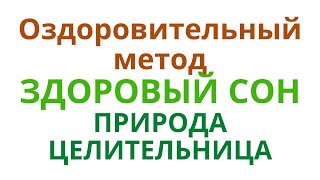 оздоровительный метод здоровый сон, пение малиновки на цветущем поле