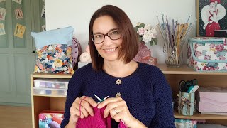 Simply in Stitches Knitting & Cross Stitch Vlogs Day 5