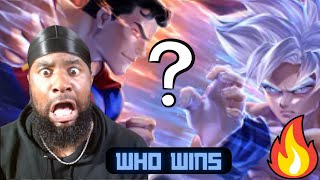 SUPERMAN VS GOKU RAP SONG | "Strongest" | DizzyEight x Errol Allen x Musicality (REACTION)