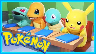 LEGO POKEMON SCHOOL EPISODE - PIKACHU HAPPY LEARNING