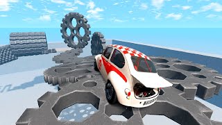 Car vs obstacles beamng drive fun #14 | BeamNG Crash Compilation