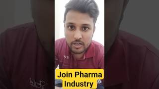 How to join pharma industry 🤔