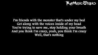 Eminem ft. Rihanna - The Monster | Lyrics on screen | Full HD