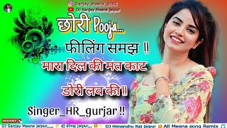 छोरी फिलिंग समझ म्हारा दिल की || filing samajh mahara dil ki | Singer HR gurjar goth new song 2024