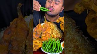 Very Spicy Green Chilli Eating #mukbang #asmr #shortvideo #reelsvideo #eating #viralvideo #food