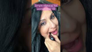 Reapplying #simplemakeup for #women #over50makeup  #lipstickshorts #lipstick #lips #eyeliner #lip