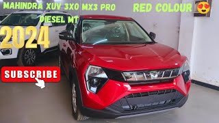 MAHINDRA XUV 3XO MX3 PRO DIESEL MT #features #specifications #detailedreview #walkaround