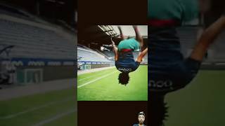 OMG 😱 flip . Wait for the end #shorts #football #ishow speed #viral #trending